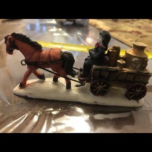 Horse carriage decoration piece trinket detailed